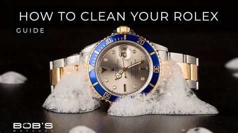 cleaning rolex bezel|how to clean Rolex.